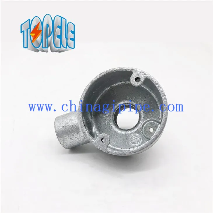 Vložljiv železni terminal in izhodna škatla