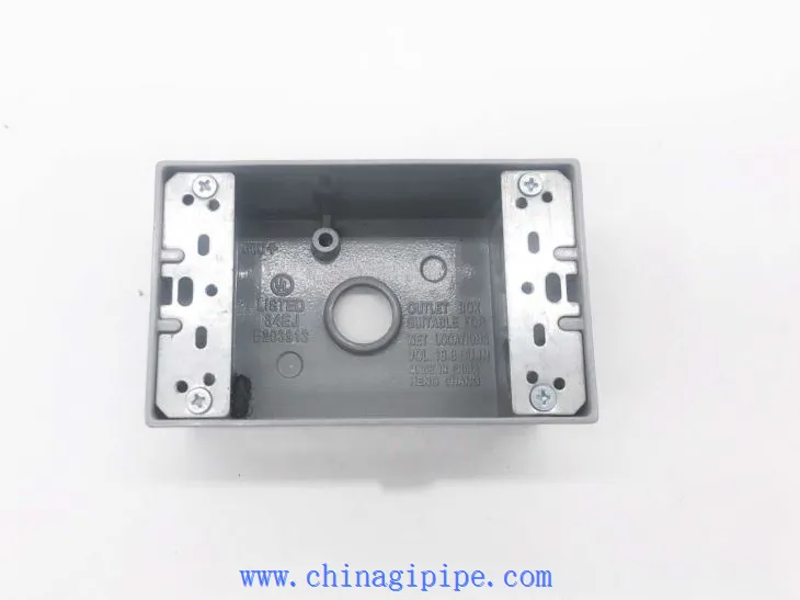 UL odporna na vremenske vplive Outne Box -One Gang