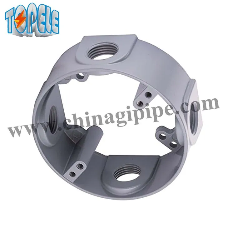 Vremenproof škatla 4 cola okrogel razsežnost