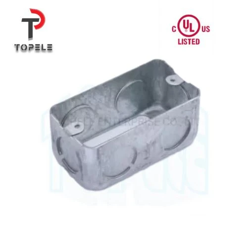 Electrical Metal Conduit Box 4X2 Rectangular Box Electrical Handy Box Junction Box
